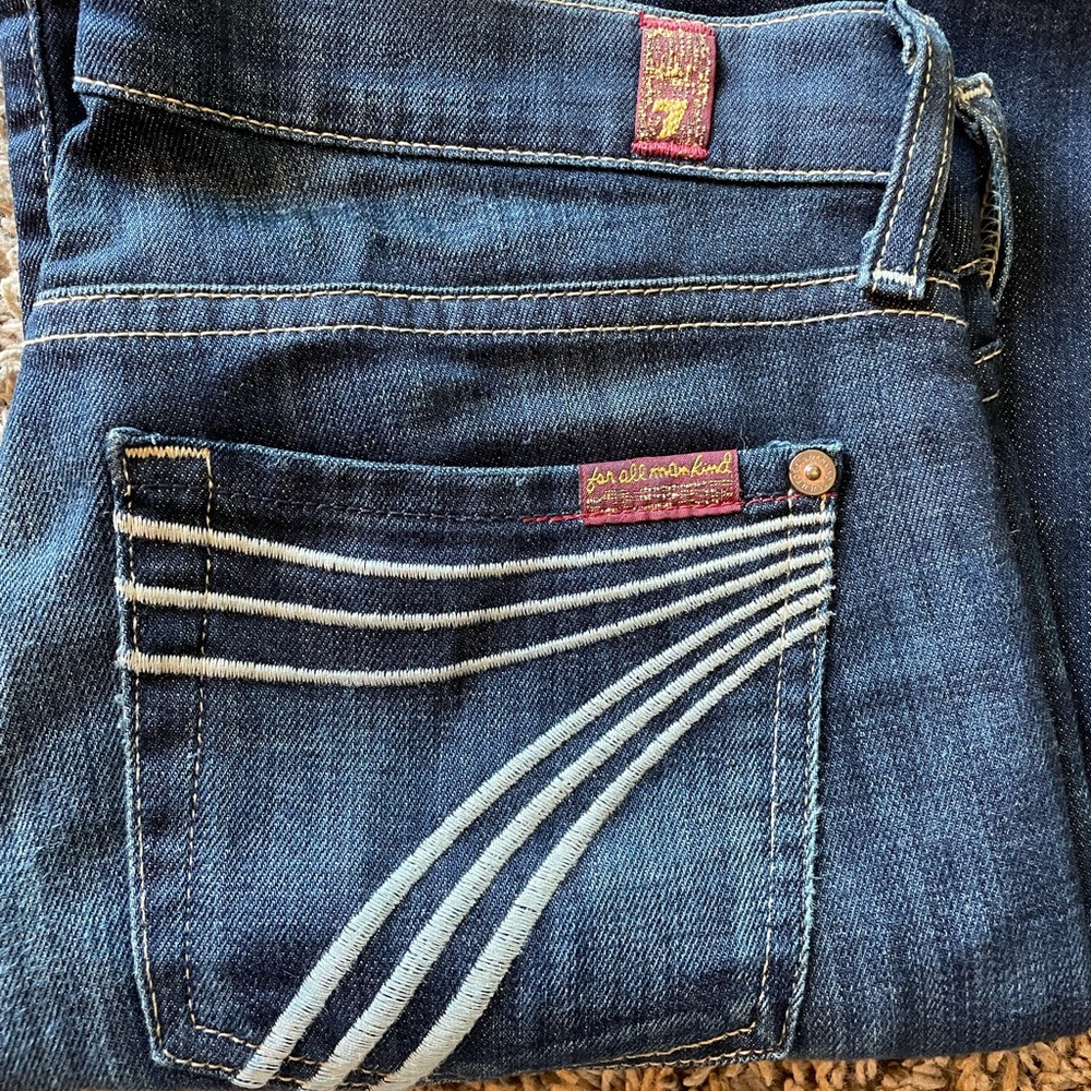 7 for all mankind jeans (dojo) size 24